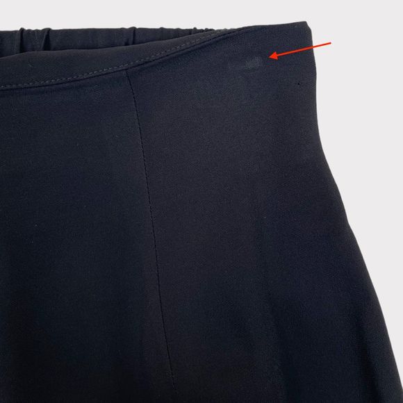 CO Essentials Black Pull-On Midi Pencil Skirt Women's Size Small - Picture 5 of 12